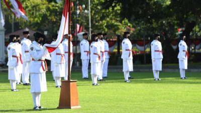 Ilustrasi Upacara Bendera