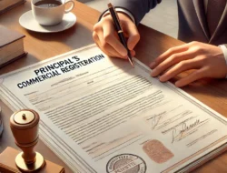 Contoh Dokumen Principals Commercial Registration