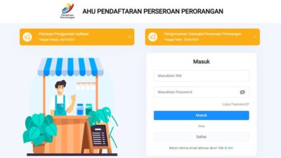 Ilustrasi Lupa Password Akun PT Perorangan