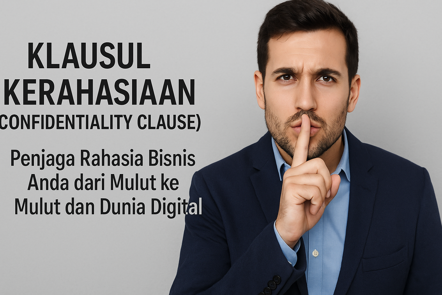 Ilustrasi Klausul Kerahasiaan
