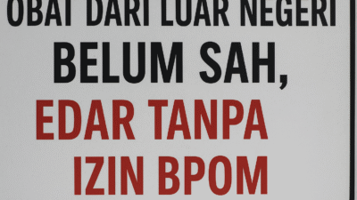 Ilustrasi Obat Tanpa Izin BPOM