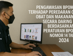 Pengawasan BPOM terhadap Peredaran Obat dan Makanan secara Daring Berdasarkan Peraturan BPOM Nomor 14 Tahun 2024