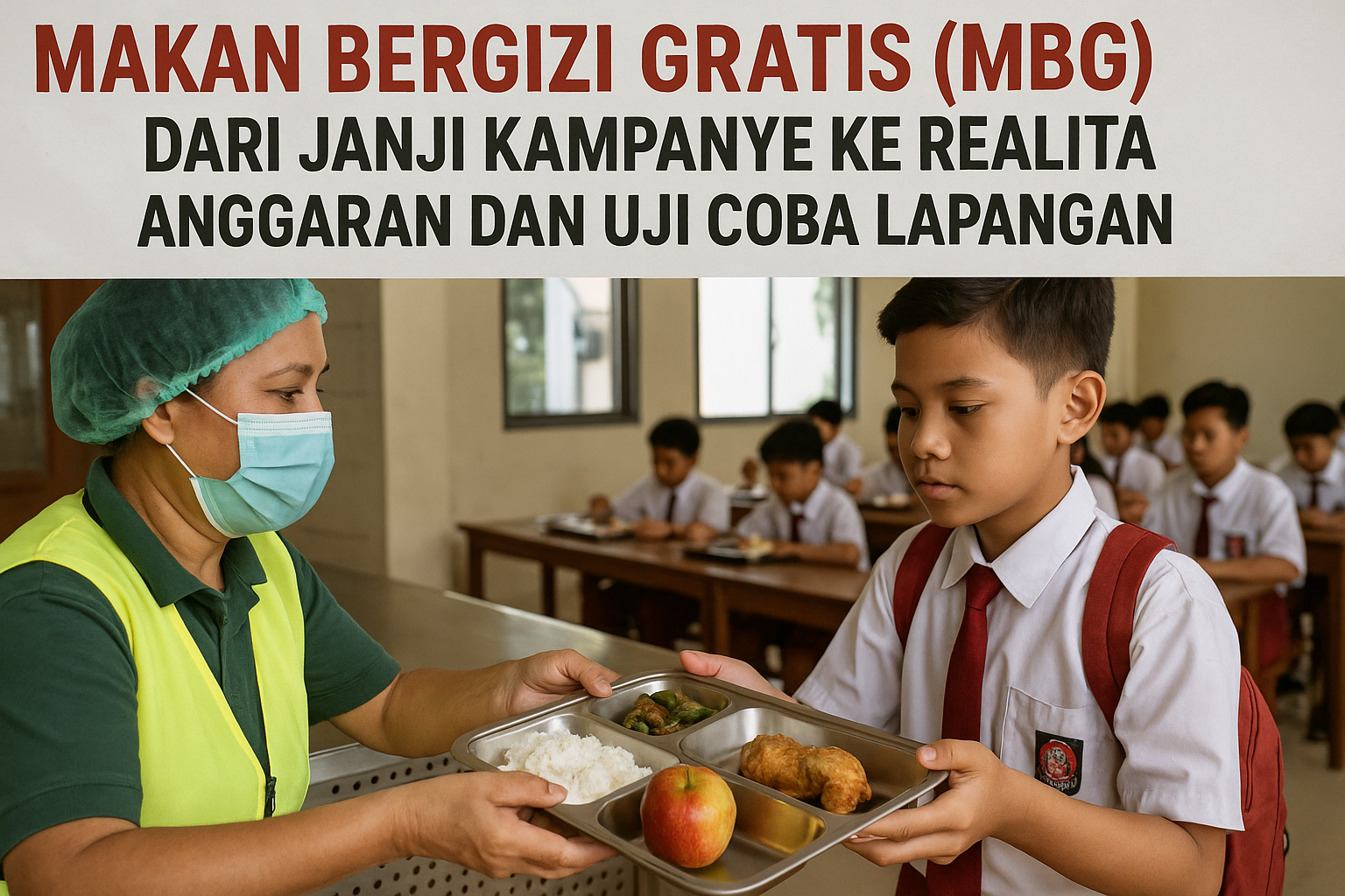 Ilustrasi Makanan Bergizi Gratis(MBG)