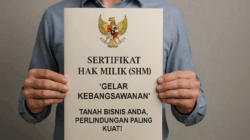 Sertifikat Hak Milik (SHM) ‘Gelar Kebangsawanan’ Tanah Bisnis Anda, Perlindungan Paling Kuat!