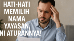 Hati-hati Memilih Nama Yayasan, Ini Aturannya!