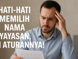 Hati-hati Memilih Nama Yayasan, Ini Aturannya!
