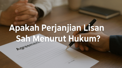 Ilustrasi Perjanjian Lisan dalam Hukum Indonesia