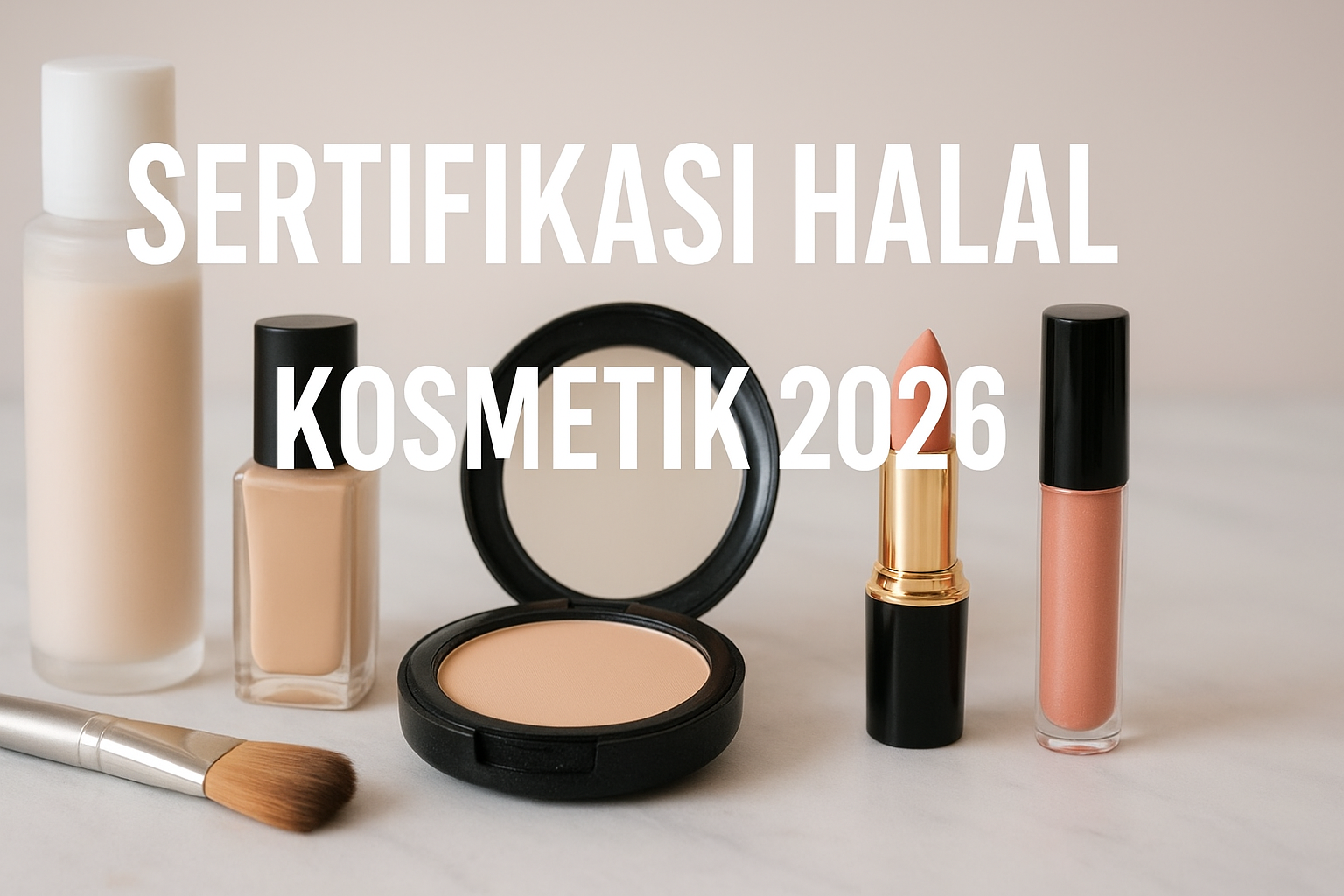Ilustrasi Sertifikasi halal kosmetik 2026